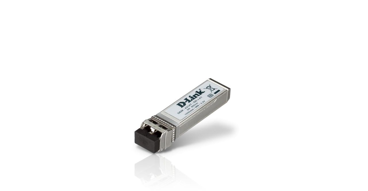 D-Link DEM‑431XT 10GBase‑SR SFP+ Transceiver D-Link DEM‑431XT 10GBase‑SR SFP+ Transceiver
