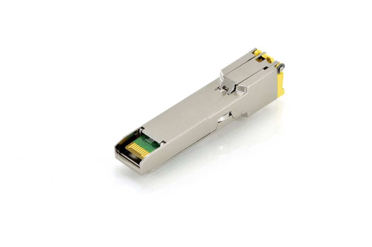 Digitus DN-81210 halózati adó-vevő modul Réz 10000 Mbit/s SFP Digitus DN-81210 halózati adó-vevő modul Réz 10000 Mbit/s SFP