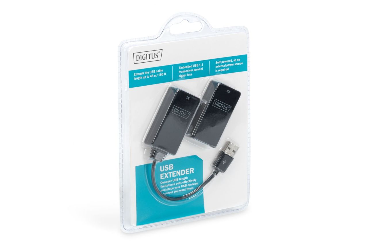 Digitus DA-70139-2 konzol extender Black Digitus DA-70139-2 konzol extender Black