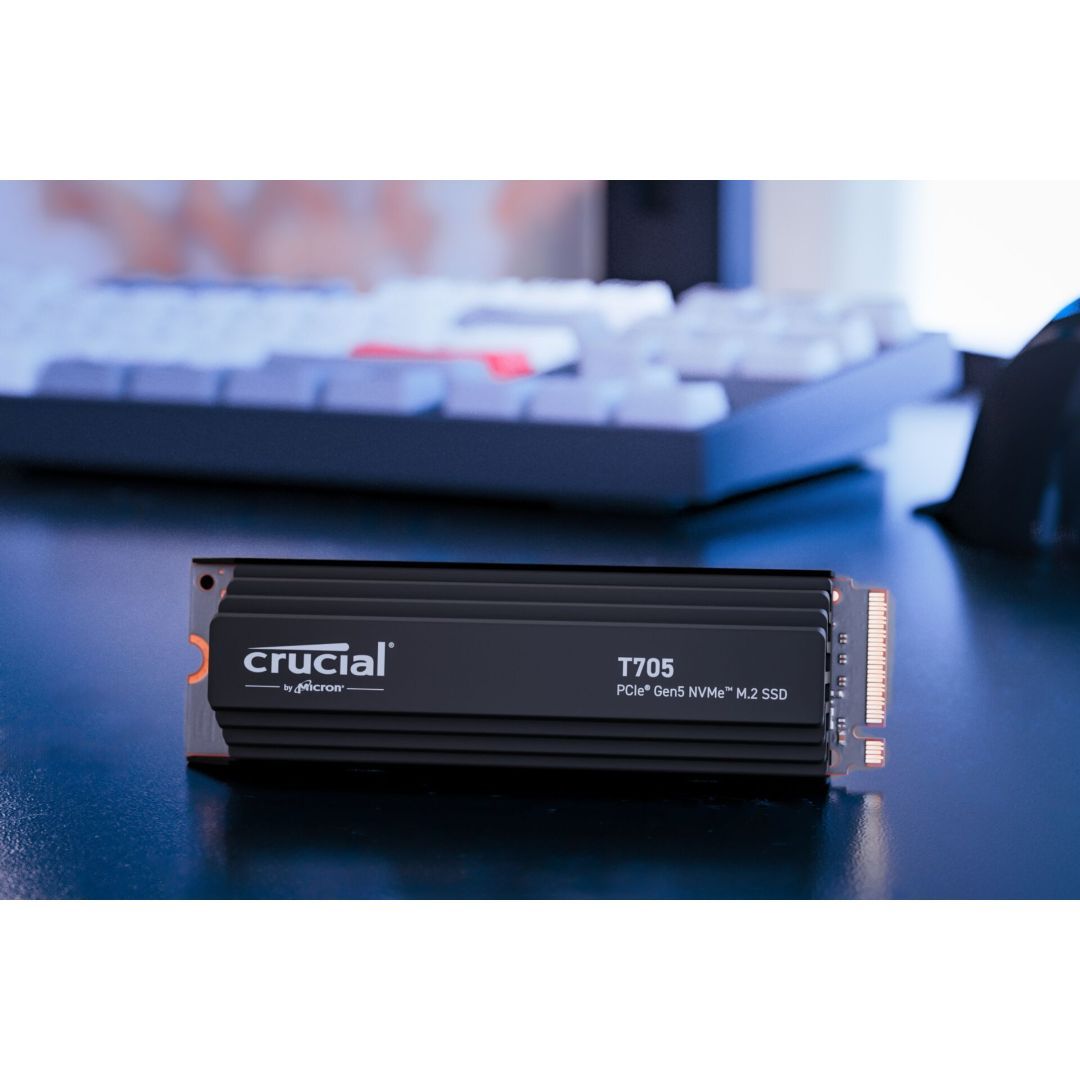 Crucial 1TB M.2 2280 NVMe T705 with Heatsink