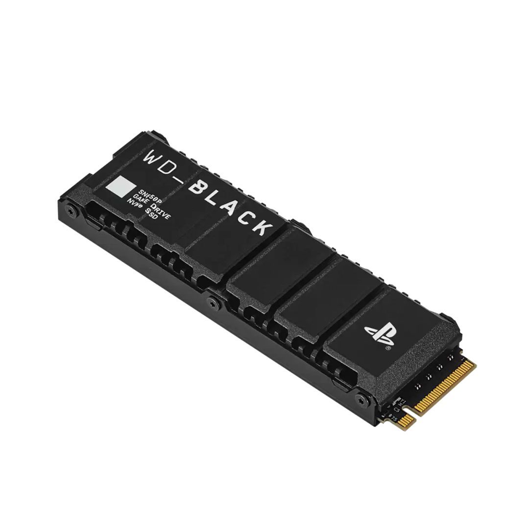 Western Digital 4TB M.2 2280 NVMe SN850P for PS5 with Heatsink Black