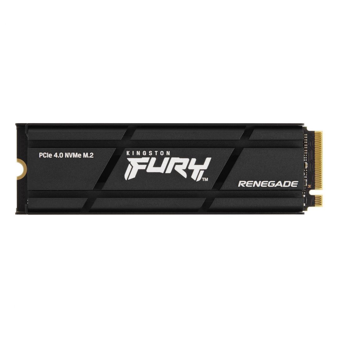 Kingston 4TB M.2 NVMe Fury Renegade with Heatsink Black Kingston 4TB M.2 NVMe Fury Renegade with Heatsink Black