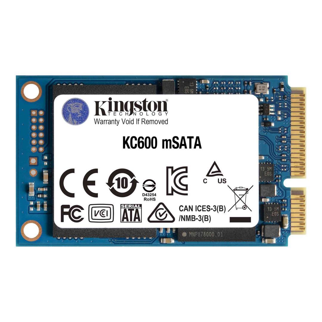 Kingston 512GB mSATA KC600 Kingston 512GB mSATA KC600