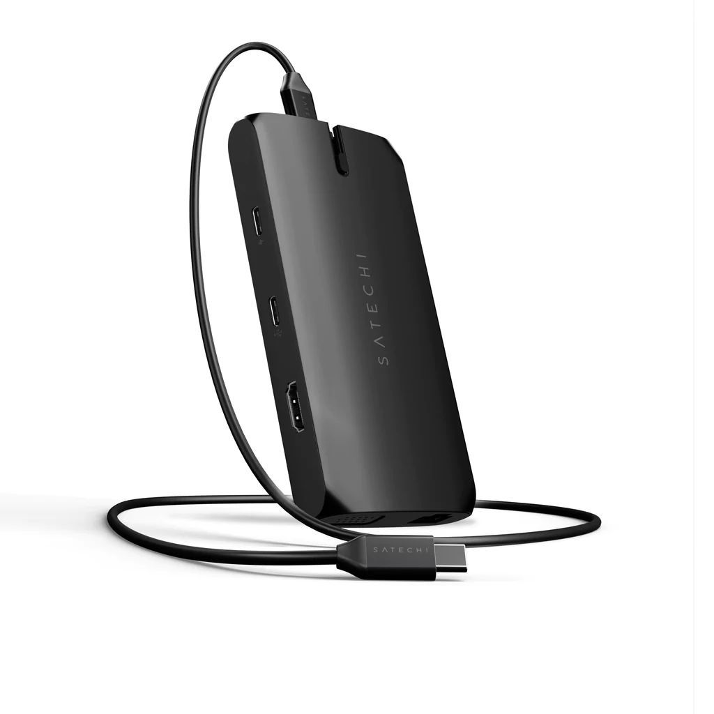 Satechi USB-C On The Go Multiport Adapter Black