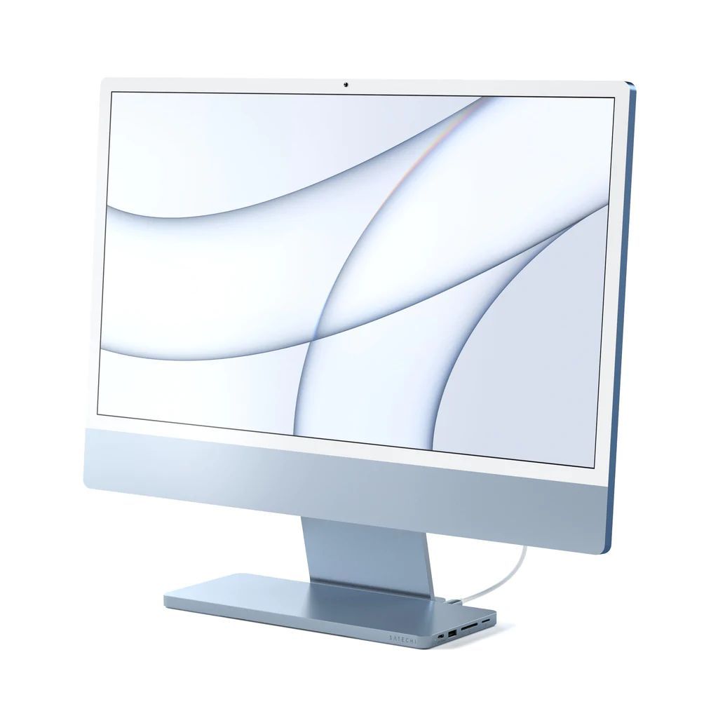 Satechi USB-C Slim Dock for 24” IMAC Blue