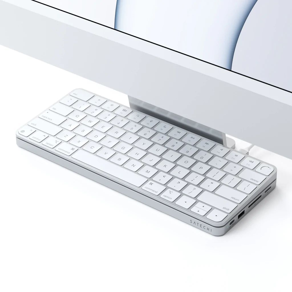 Satechi USB-C Slim Dock for 24” IMAC Silver