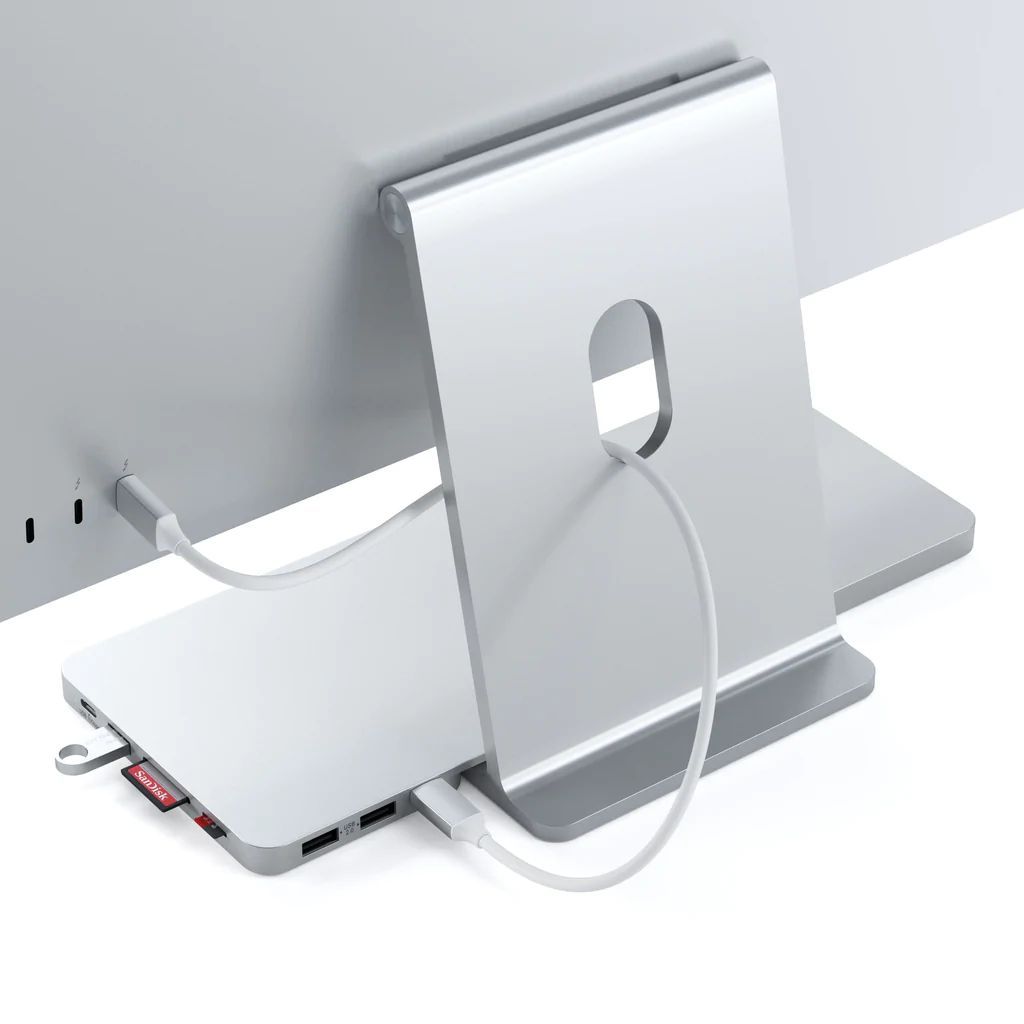 Satechi USB-C Slim Dock for 24” IMAC Silver