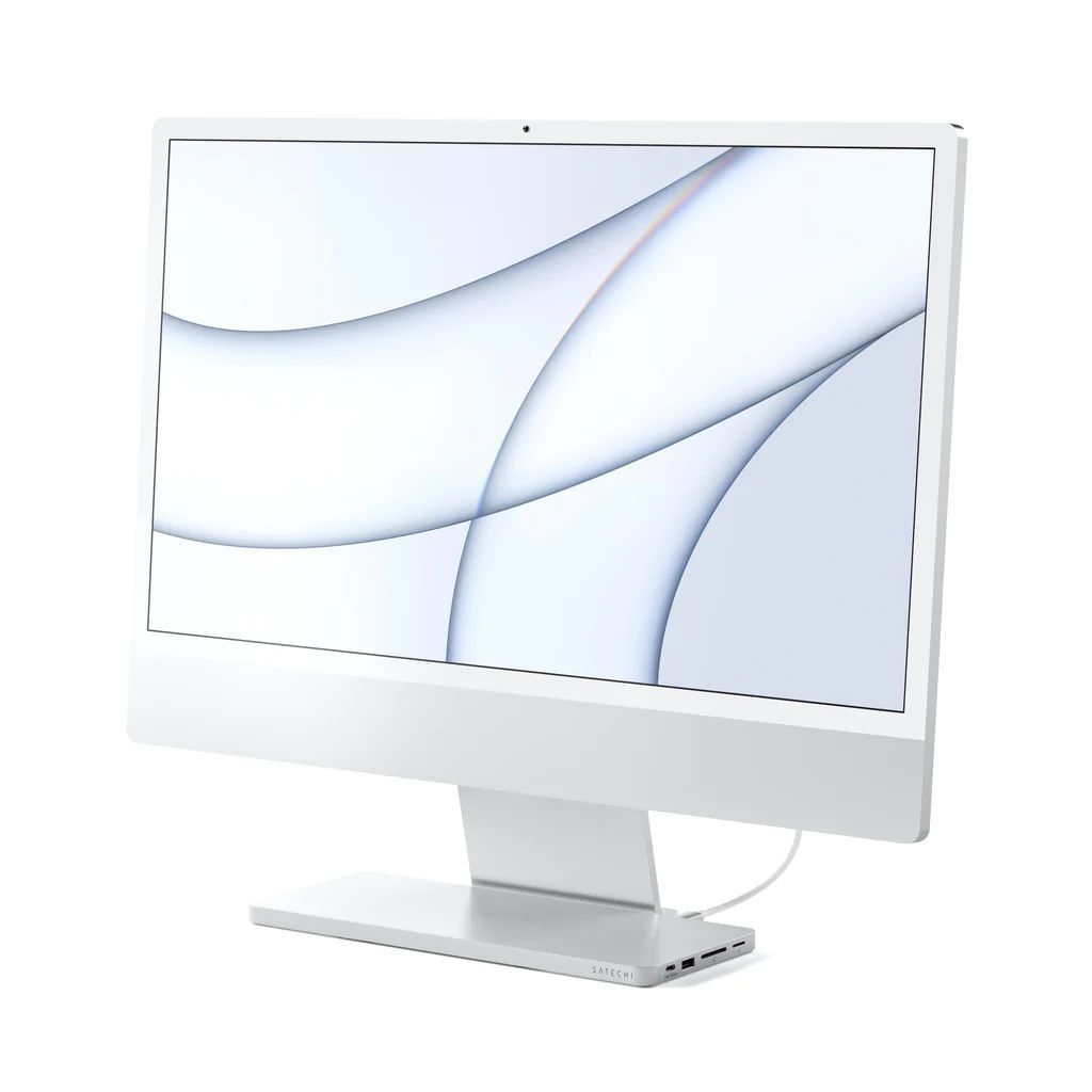 Satechi USB-C Slim Dock for 24” IMAC Silver