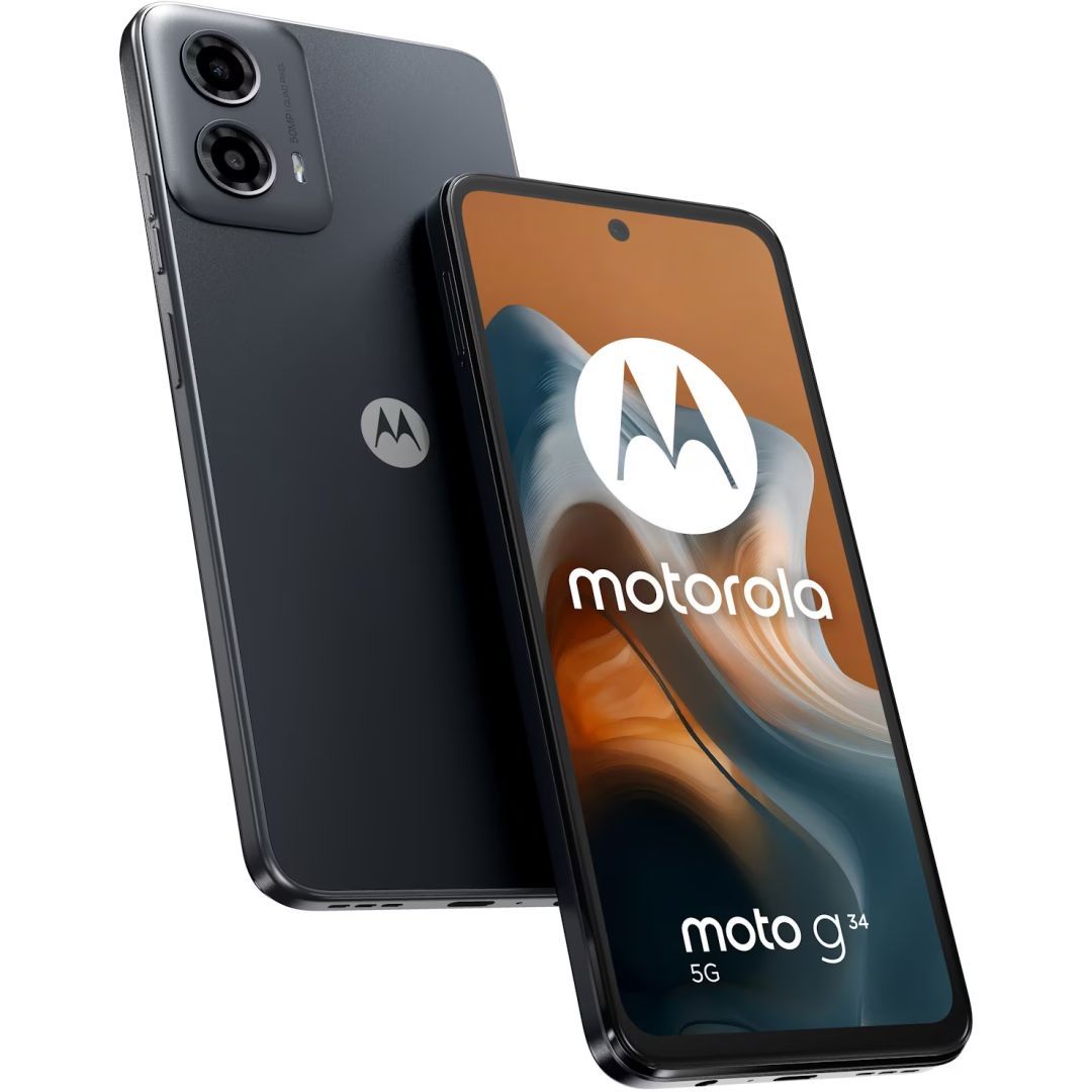 Motorola Moto G34 5G 128GB DualSIM Charcoal Black