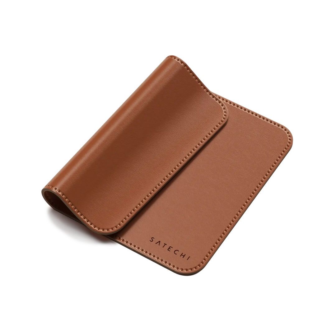 Satechi Vegan-Leather Premium Mouse Pad Brown