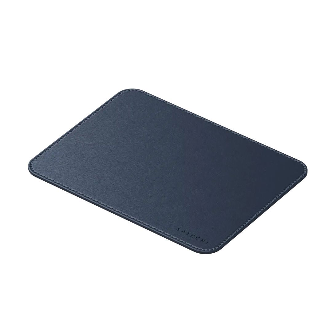 Satechi Vegan-Leather Premium Mouse Pad Blue