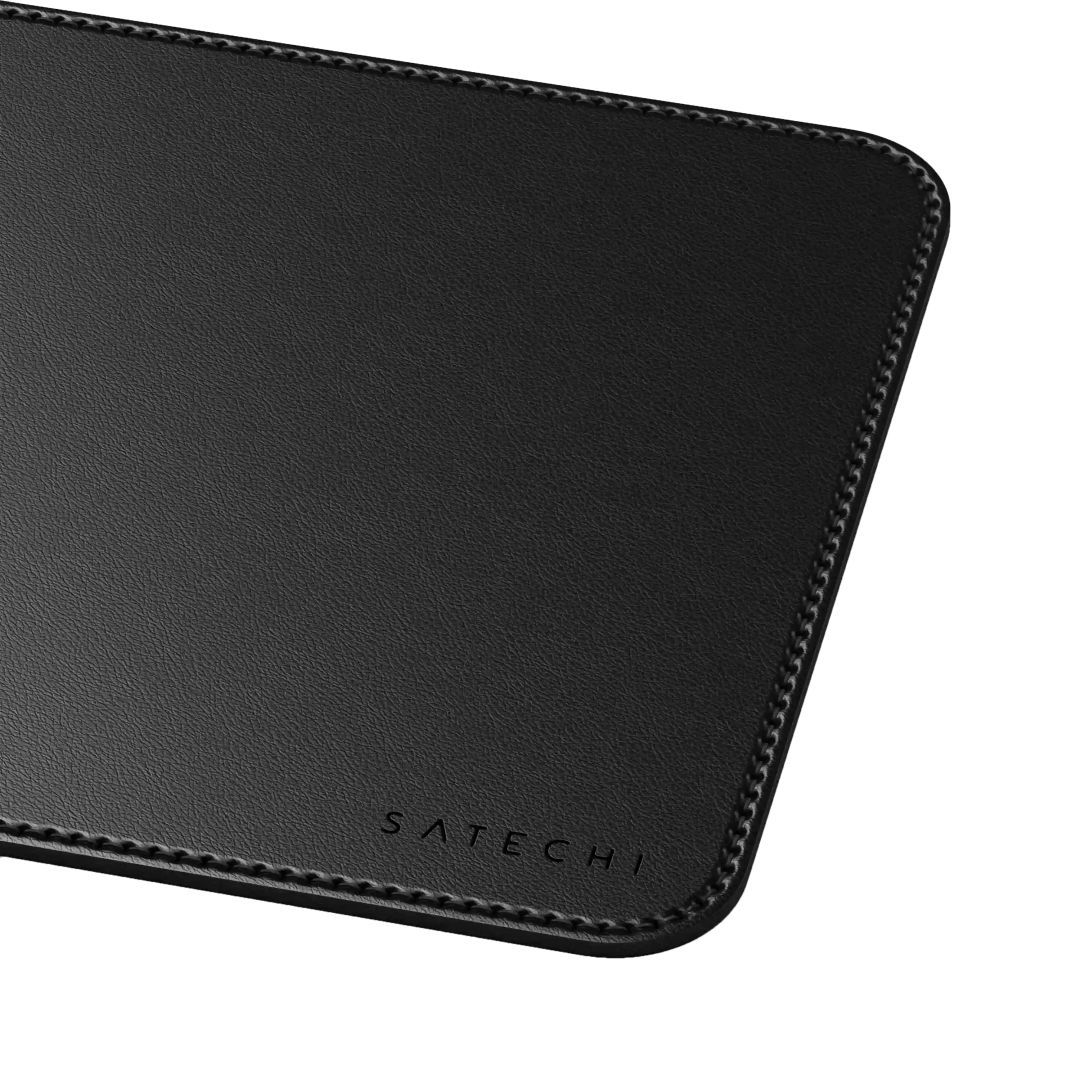 Satechi Vegan-Leather Premium Mouse Pad Black