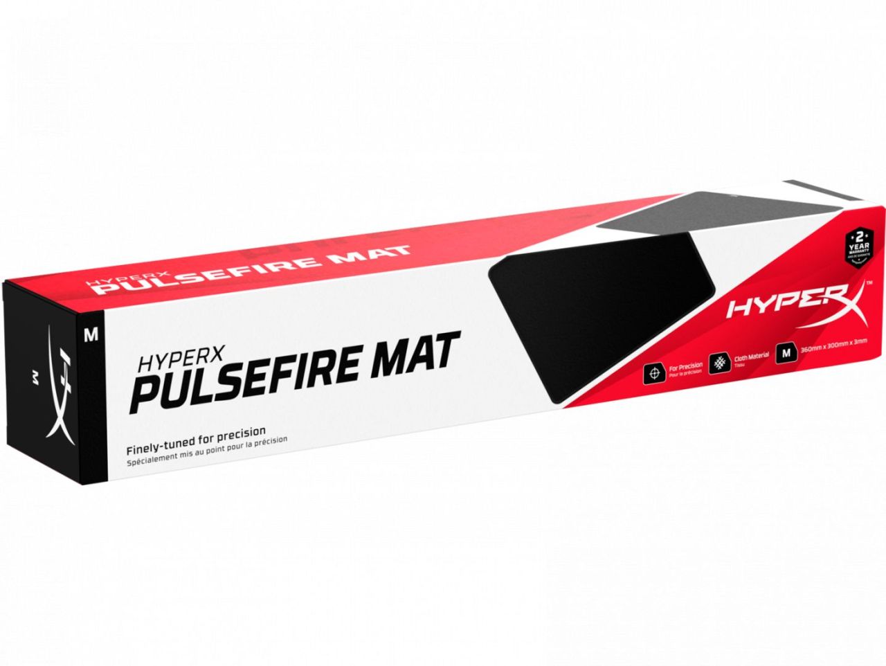 HP HyperX Pulsefire Mat Gaming Cloth M Egérpad Black HP HyperX Pulsefire Mat Gaming Cloth M Egérpad Black