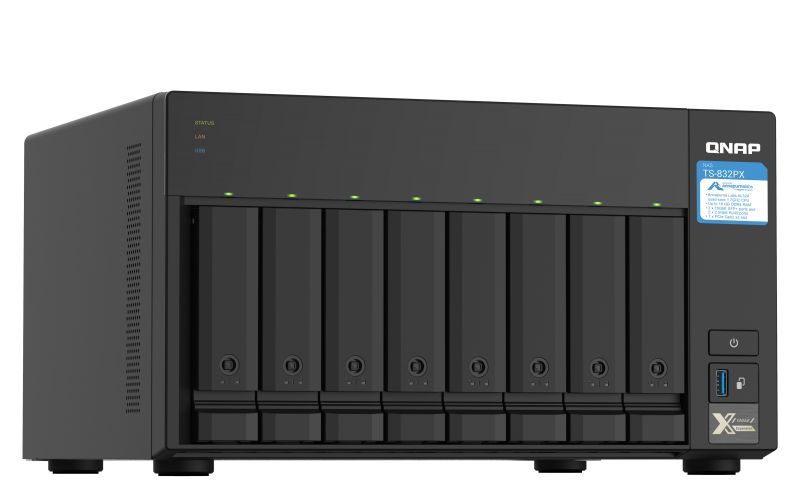 QNAP NAS TS-832PX-4G (4GB) (8xHDD)