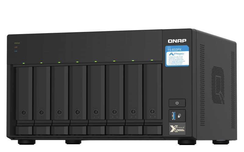 QNAP NAS TS-832PX-4G (4GB) (8xHDD)