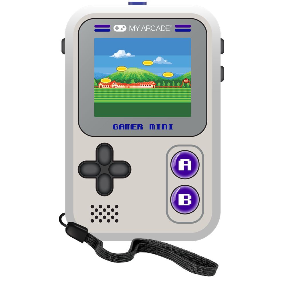 MY ARCADE Gamer Mini Classic Hordozható Gray/Purple