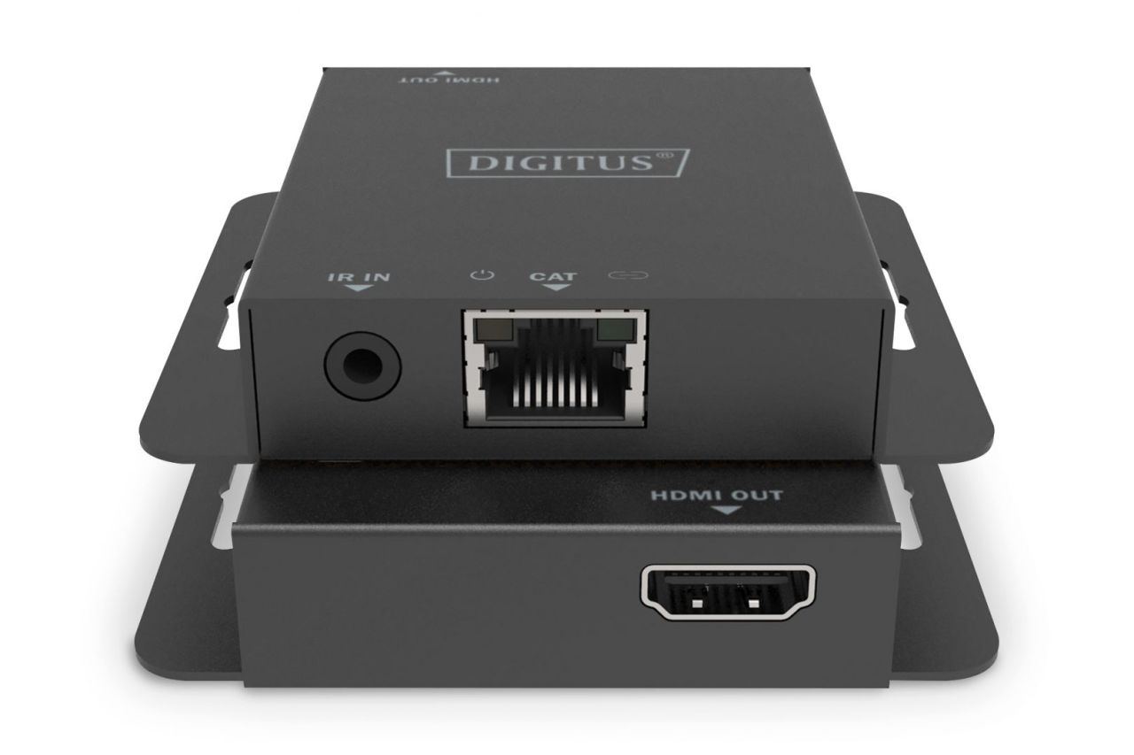 Digitus DS-55519 4K HDMI Extender Set 70m Black Digitus DS-55519 4K HDMI Extender Set 70m Black