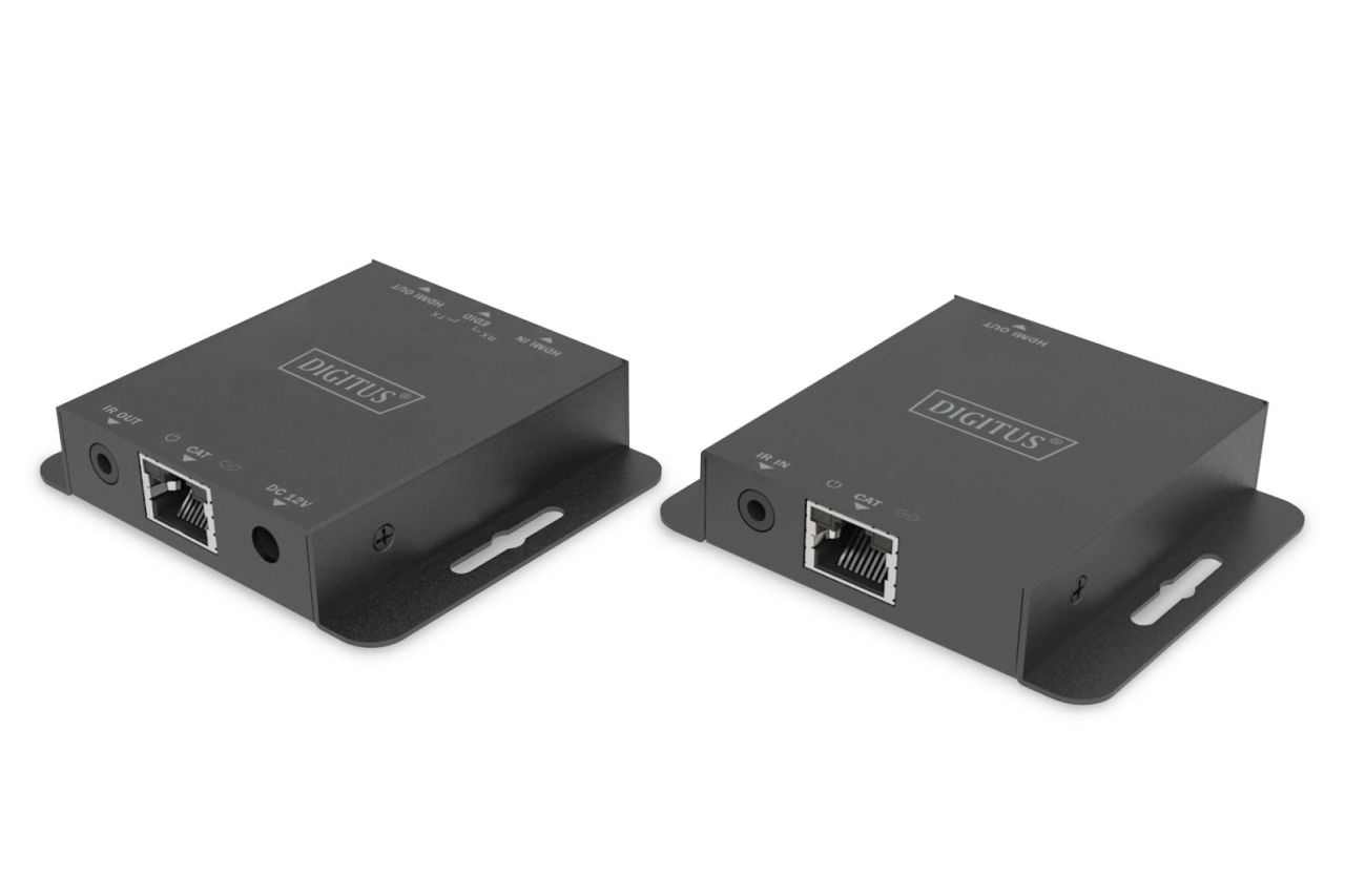 Digitus DS-55519 4K HDMI Extender Set 70m Black Digitus DS-55519 4K HDMI Extender Set 70m Black