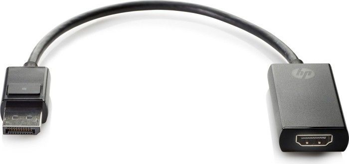 HP DisplayPort To HDMI True 4K Adapter Black HP DisplayPort To HDMI True 4K Adapter Black