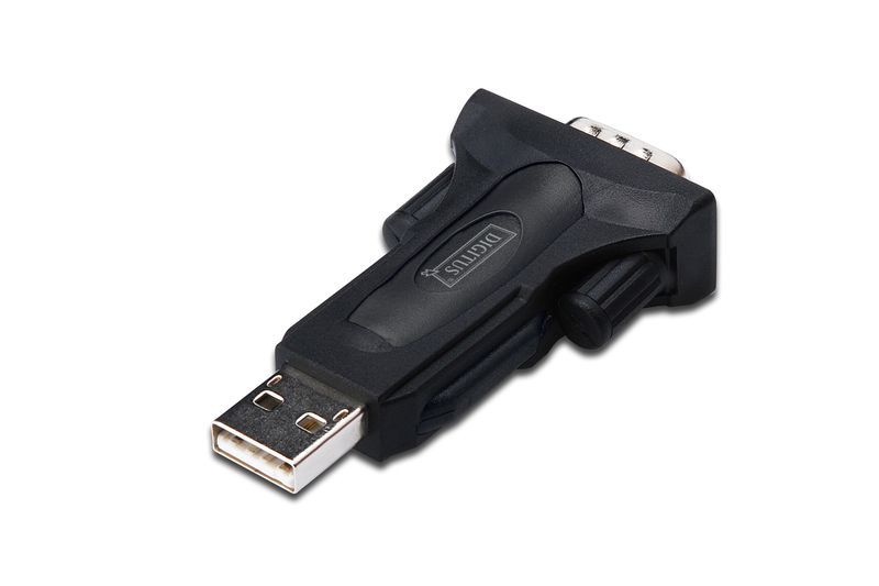 Digitus DA-70157 USB to serial adapter Black Digitus DA-70157 USB to serial adapter Black