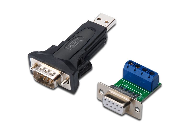 Digitus DA-70157 USB to serial adapter Black Digitus DA-70157 USB to serial adapter Black