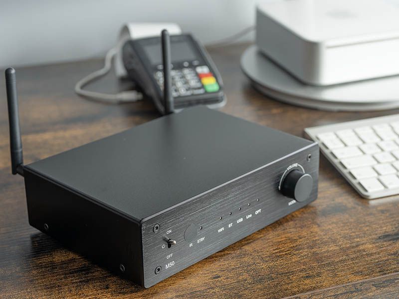 Arylic M50 80Wx2 High-Res Wireless Stereo Amplifier Arylic M50 80Wx2 High-Res Wireless Stereo Amplifier