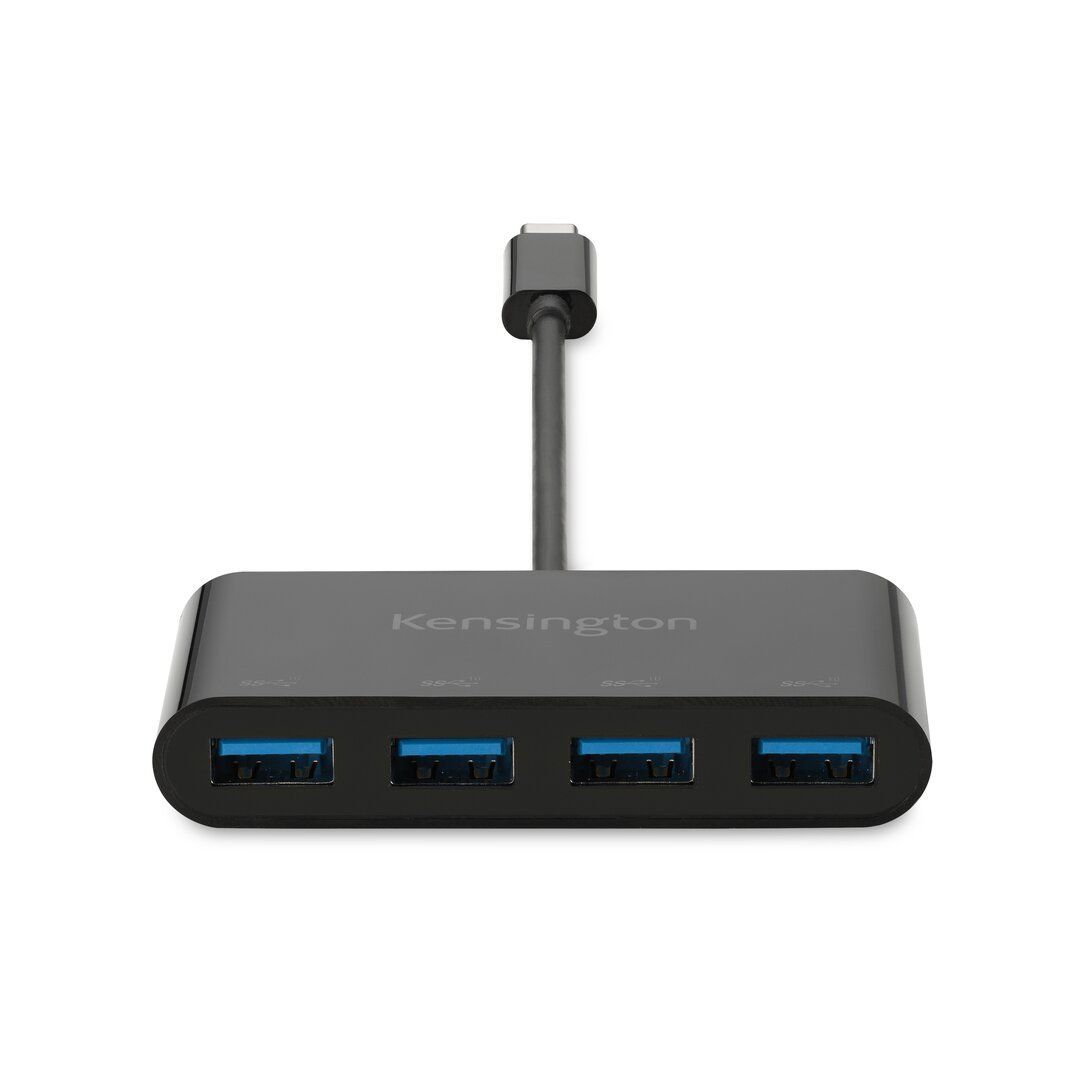 Kensington CH1200 USB-C 4-Port Hub Black