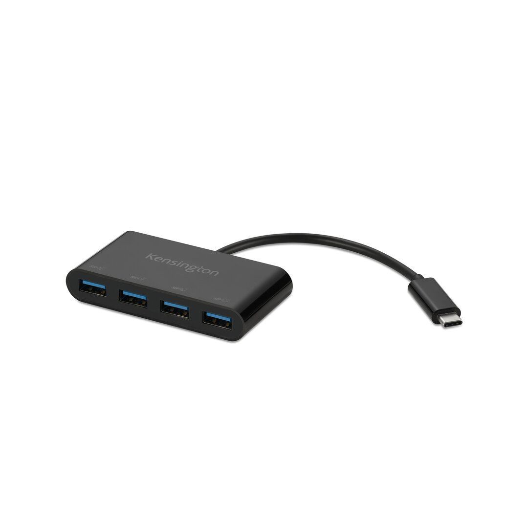 Kensington CH1200 USB-C 4-Port Hub Black