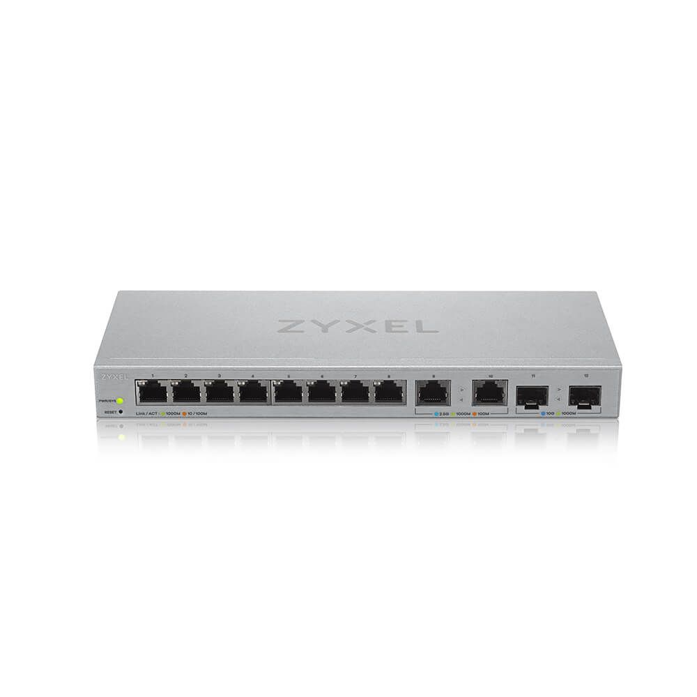 ZyXEL XGS1210-12 v2 12-Port Managed Gigabit Ethernet Switch Grey