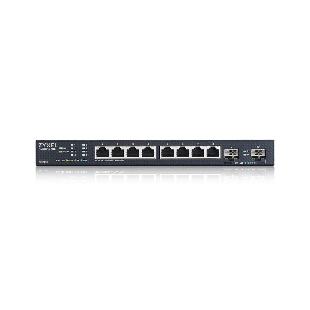 ZyXEL XMG1915-10E 8-Port Managed L2 2,5G Ethernet Switch Grey