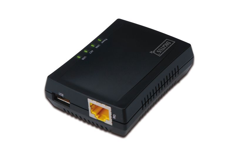 Digitus Multifunction USB Network Server, 1-port Digitus Multifunction USB Network Server, 1-port