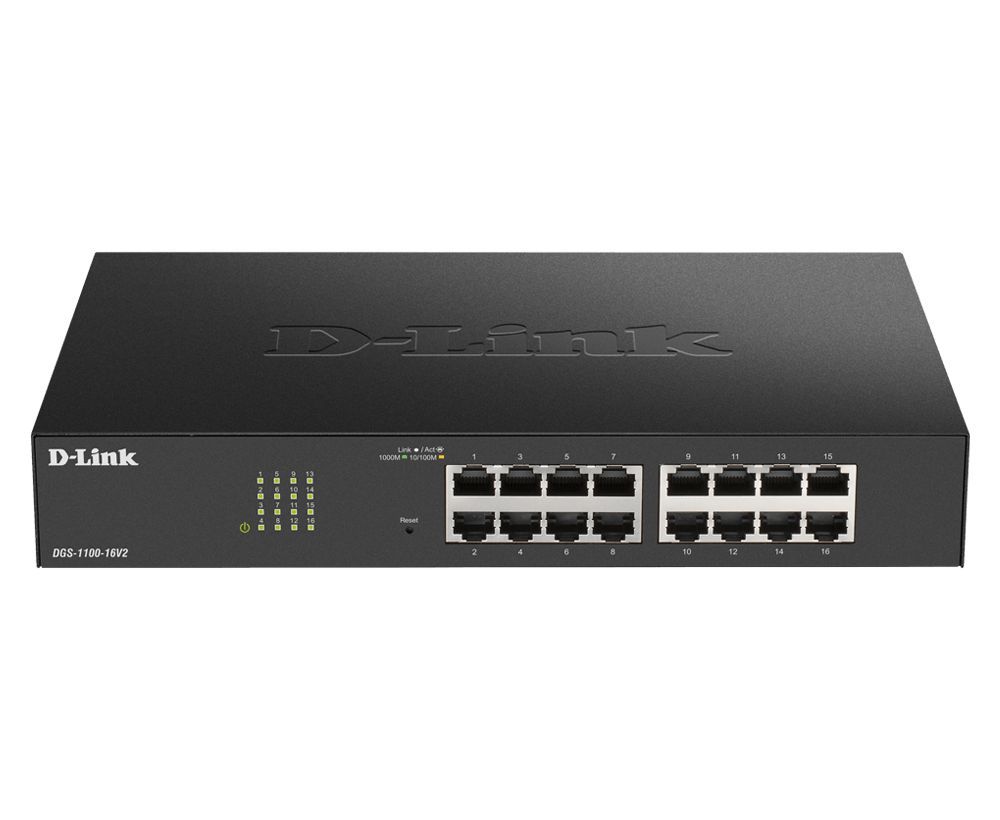 D-Link DGS-1100-16V2 16 Port Gigabit EasySmart Switch