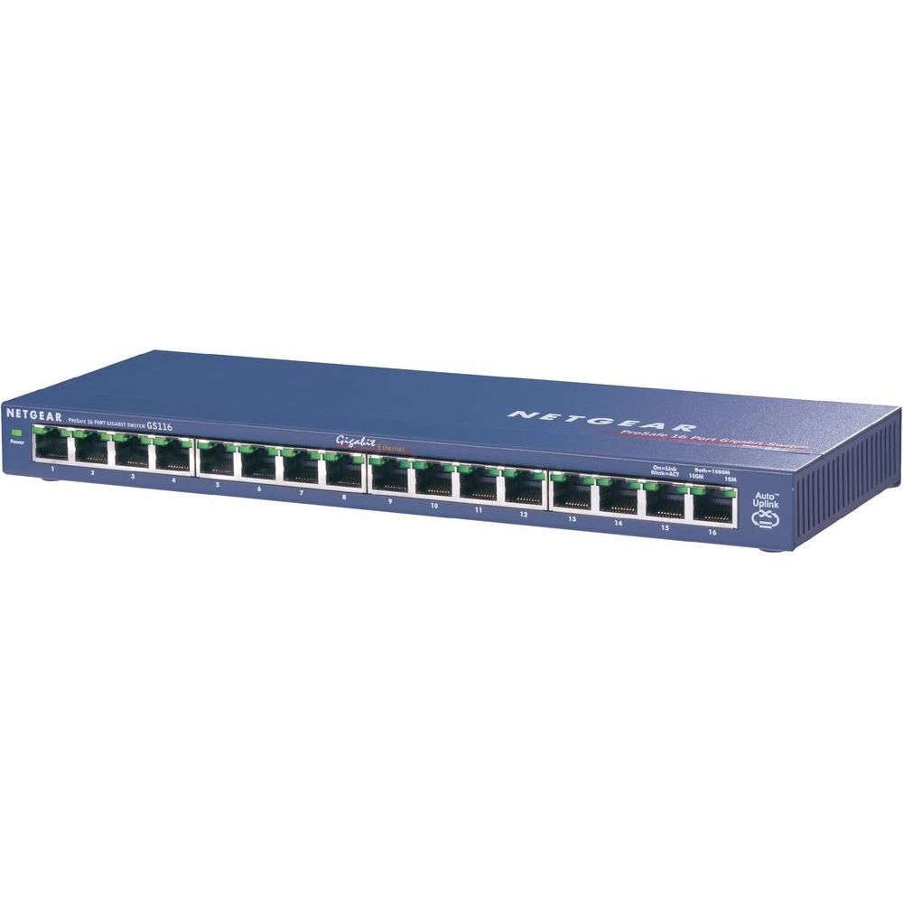 Netgear Switch 16x Gigabit GS116GE ProSafe