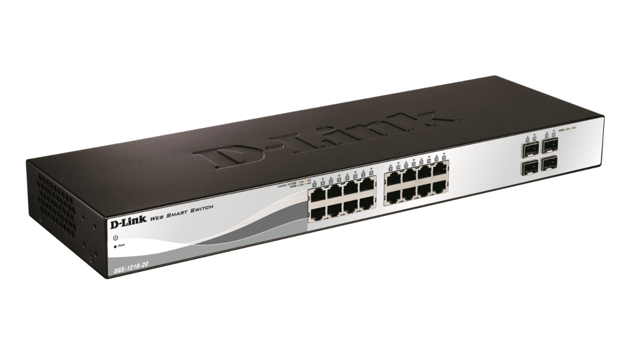 D-Link DGS-1210-20 Gigabit Smart Switch