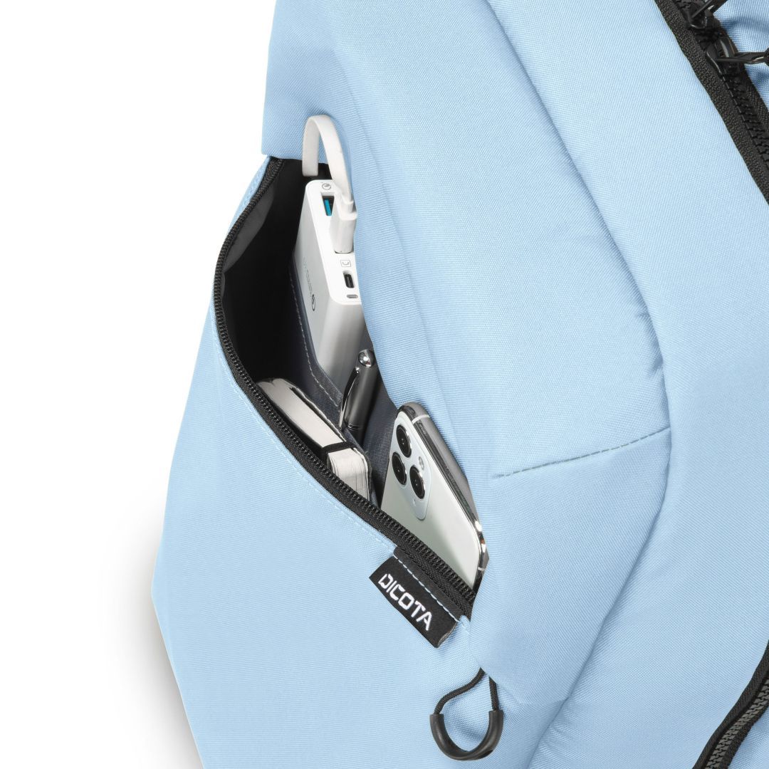 Dicota Commuter Backpack 13"-16" Ice Blue Dicota Commuter Backpack 13"-16" Ice Blue