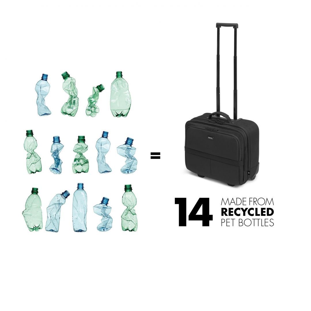 Dicota Laptop Roller Eco Multi Scale 15,6" Black Dicota Laptop Roller Eco Multi Scale 15,6" Black