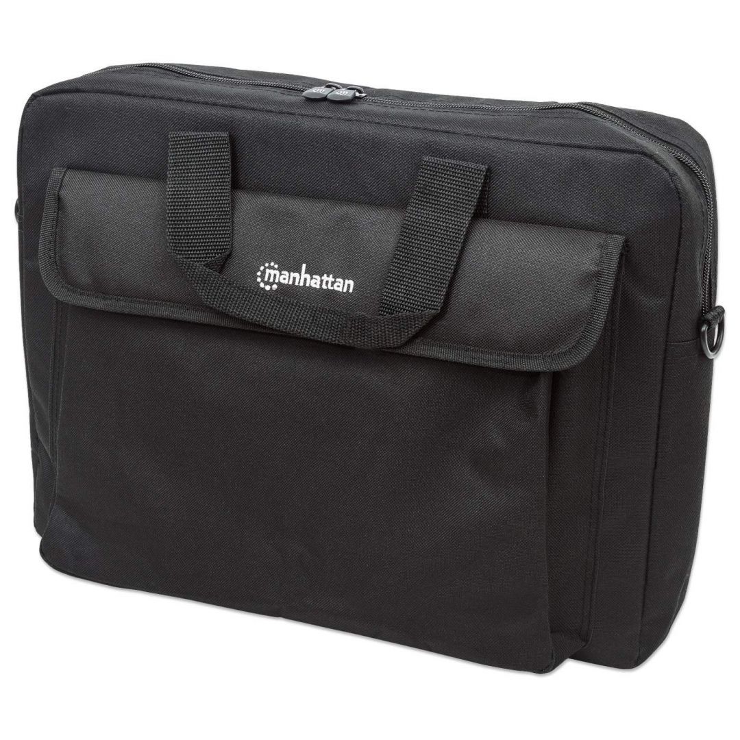 Manhattan London Notebook Computer Briefcase 15.6" Black