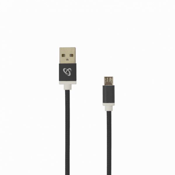 SBOX USB A Male -> MICRO USB Male cable 1,5m Black