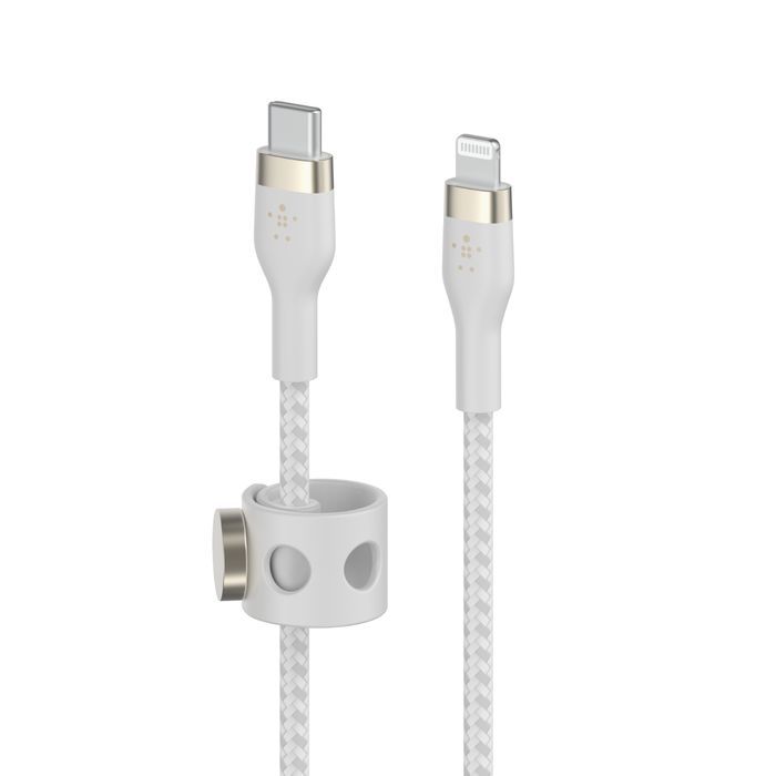 Belkin USB-C to Lightning male/male cable 3m White Belkin USB-C to Lightning male/male cable 3m White
