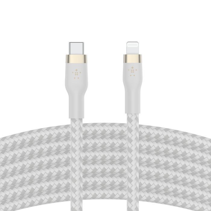 Belkin USB-C to Lightning male/male cable 3m White Belkin USB-C to Lightning male/male cable 3m White