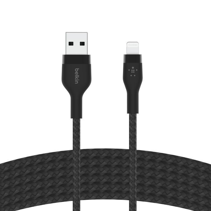 Belkin USB-A to Lightning male/male cable 3m Black Belkin USB-A to Lightning male/male cable 3m Black