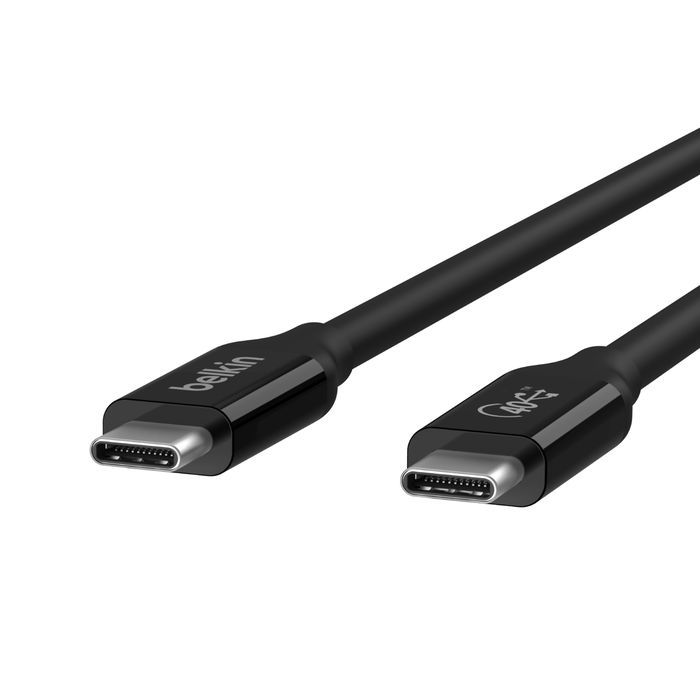 Belkin Connect USB4 0,8m Cable Black Belkin Connect USB4 0,8m Cable Black