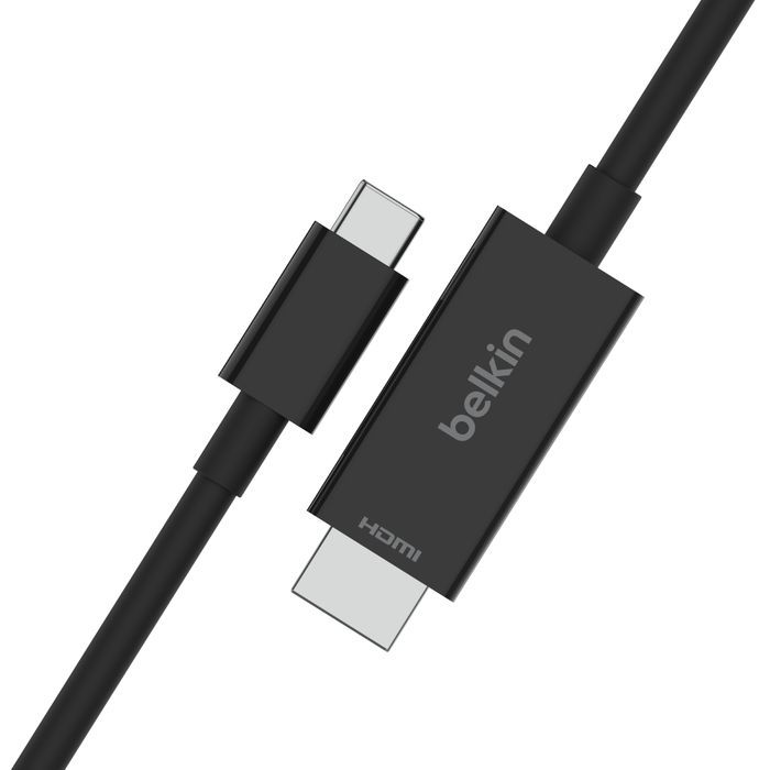 Belkin Connect USB-C to HDMI Cable Black Belkin Connect USB-C to HDMI Cable Black