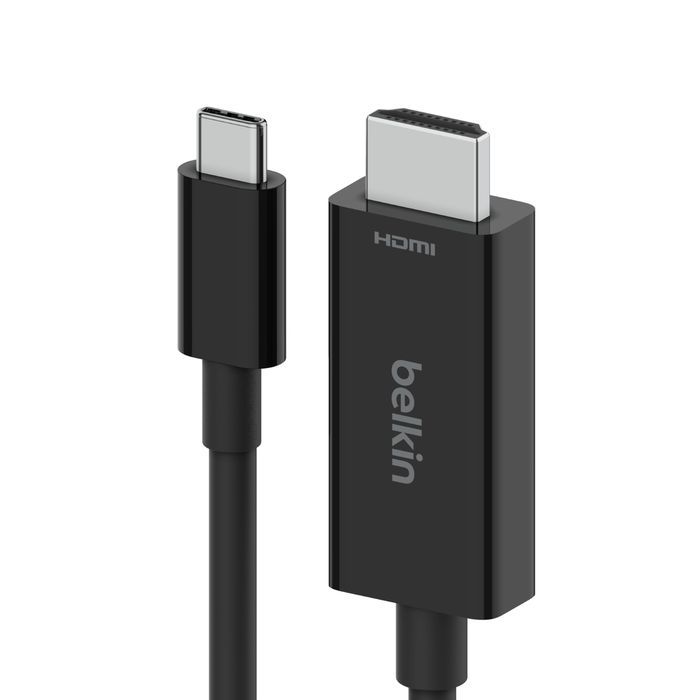 Belkin Connect USB-C to HDMI Cable Black Belkin Connect USB-C to HDMI Cable Black