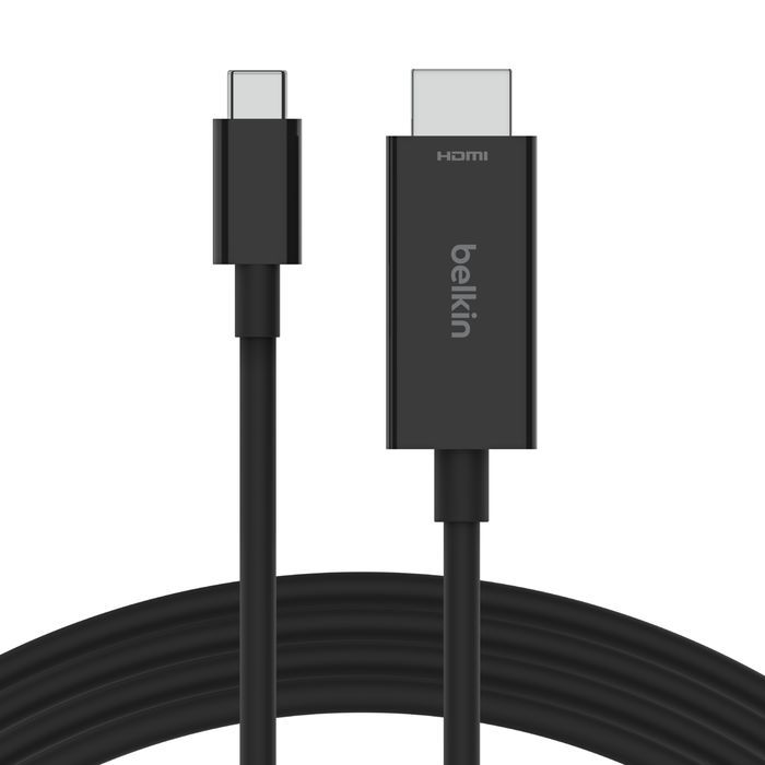 Belkin Connect USB-C to HDMI Cable Black Belkin Connect USB-C to HDMI Cable Black