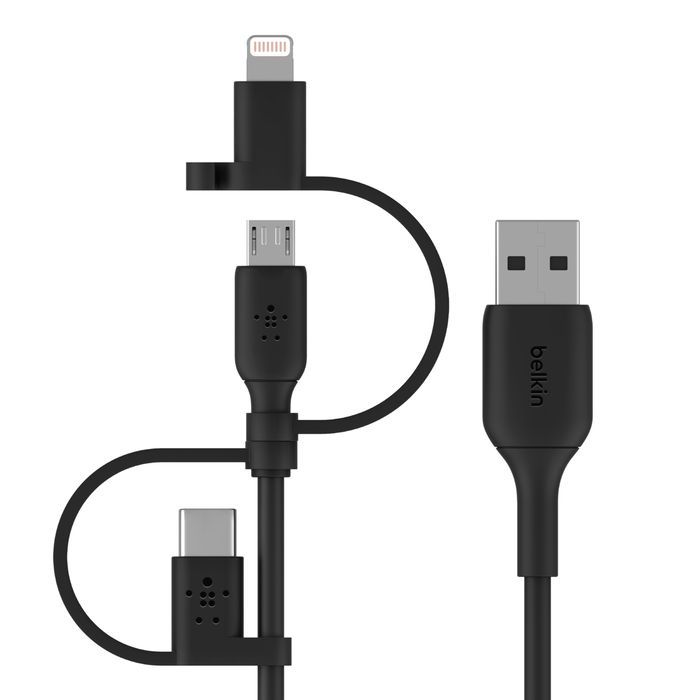 Belkin BoostCharge Universal Cable 1,2m Black Belkin BoostCharge Universal Cable 1,2m Black