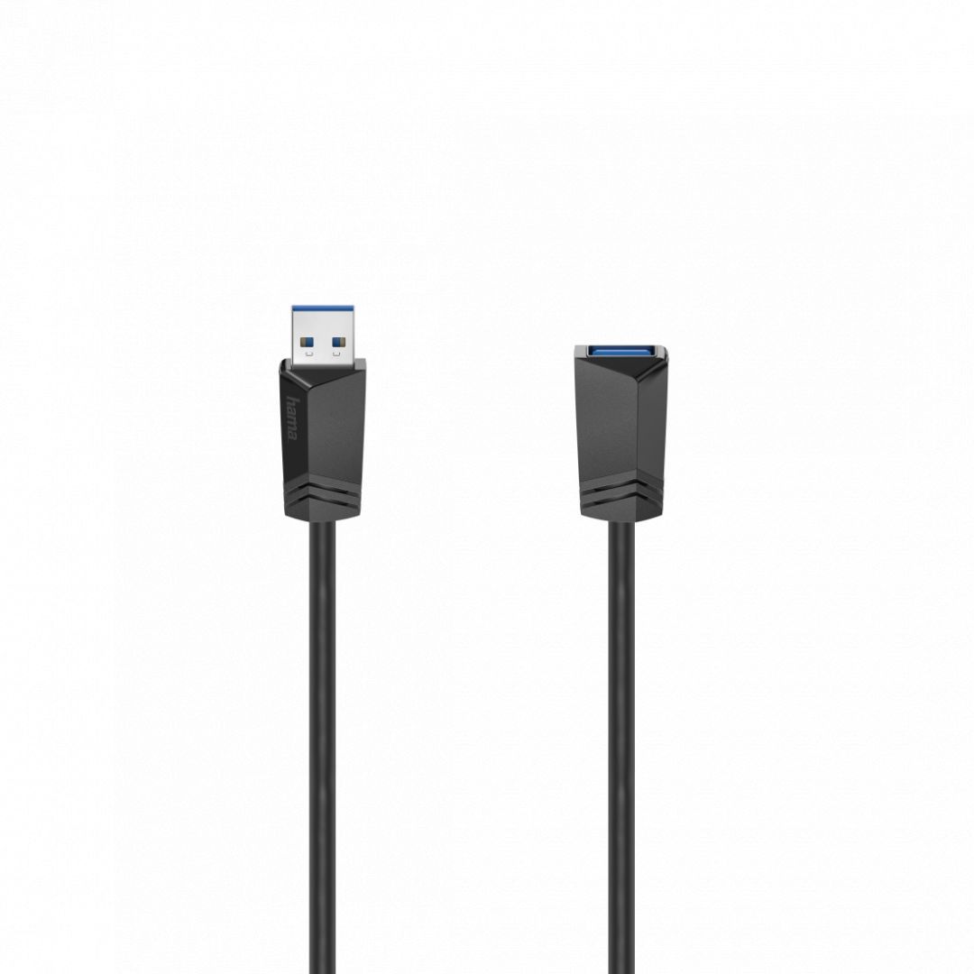 Hama FIC USB 3.0 A hosszabbító kábel 1,5 m Black Hama FIC USB 3.0 A hosszabbító kábel 1,5 m Black