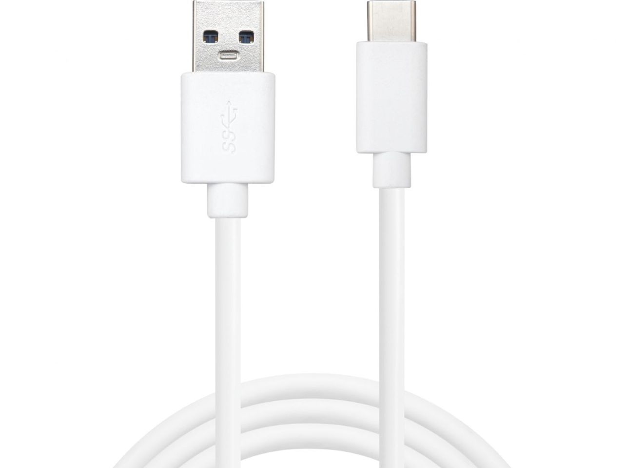 Sandberg USB-C 3.1 > USB-A 3.0 1m White