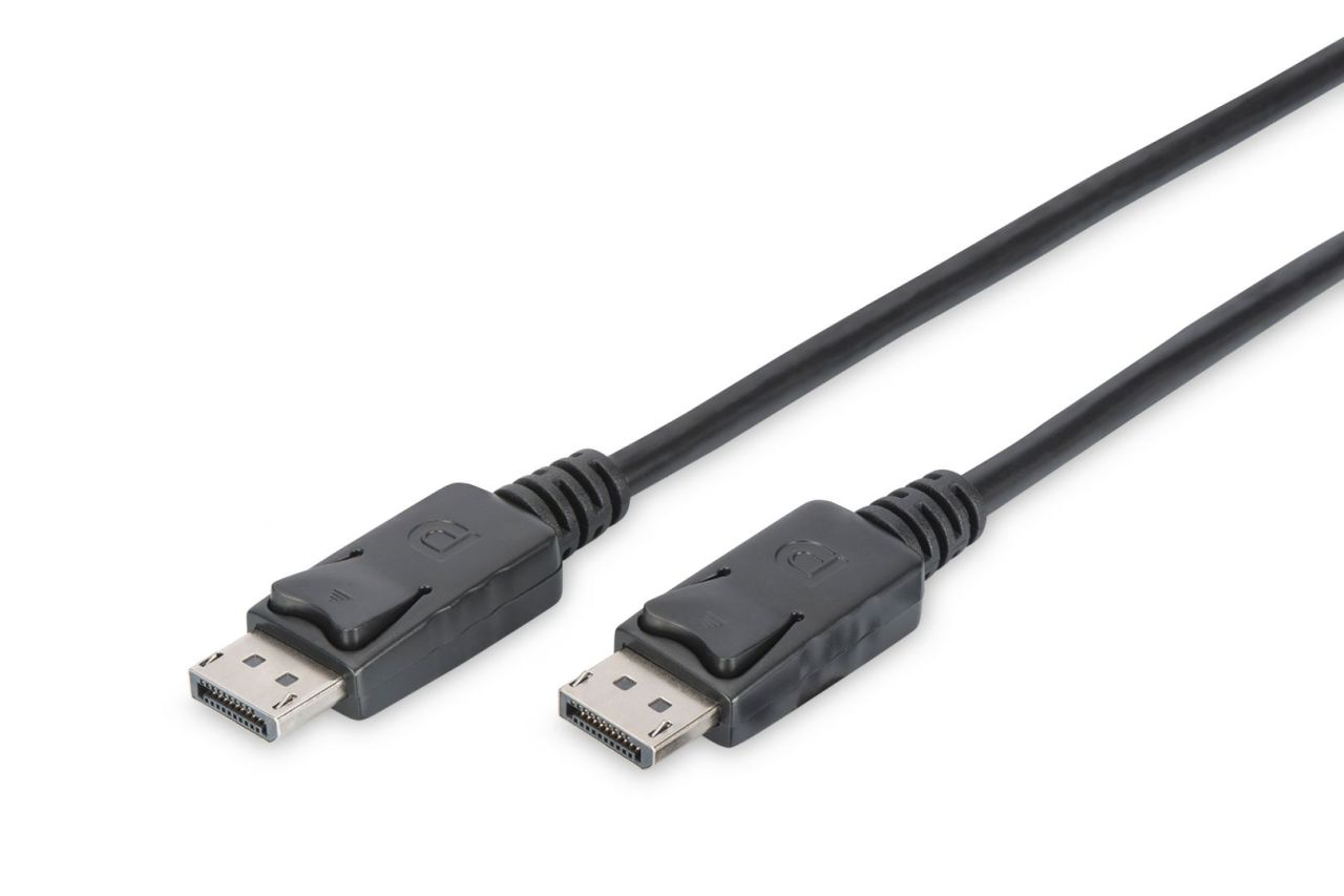 Assmann DisplayPort connection cable, DP 1m Black Assmann DisplayPort connection cable, DP 1m Black