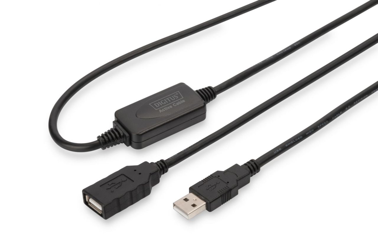 Digitus Active USB 2.0 Repeater/Extension Cable Digitus Active USB 2.0 Repeater/Extension Cable